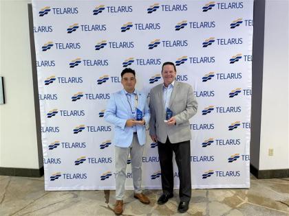 Justin Wiley & Pete Murray accept Channel Partners awards 2025